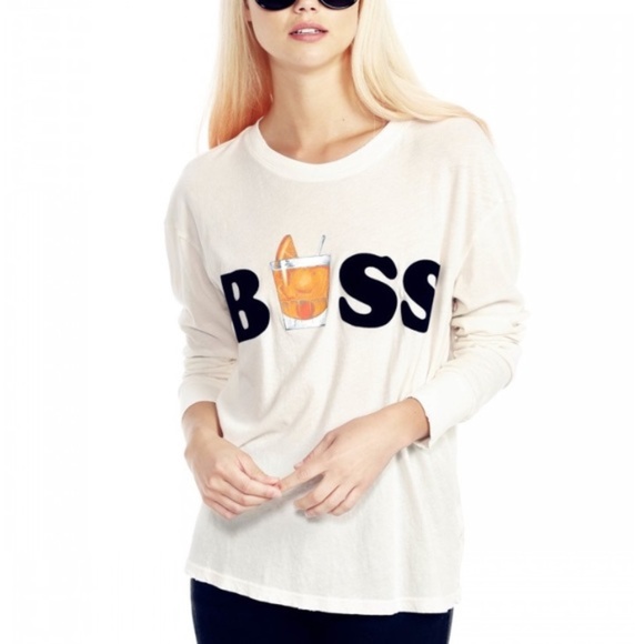 Make Offer Wildfox Shes CEO Boss Walk Of Shame Tee - Picture 1 of 9